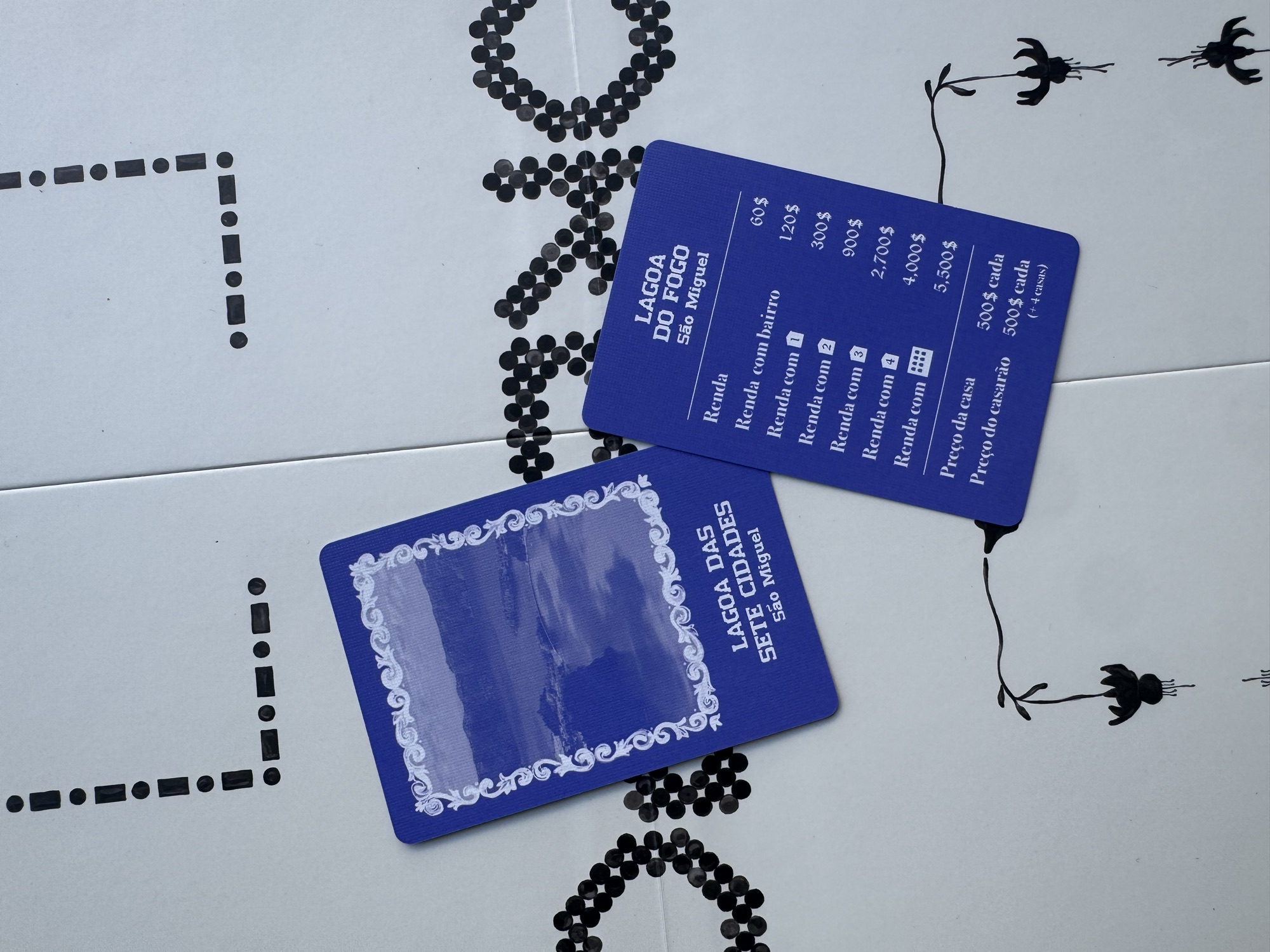 Cartas Lagoa das Sete Cidades e Lagoa do Fogo